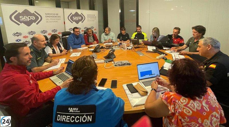 Barbón solicita apoyo de la comunidad tras un incendio sospechoso en Tuña.