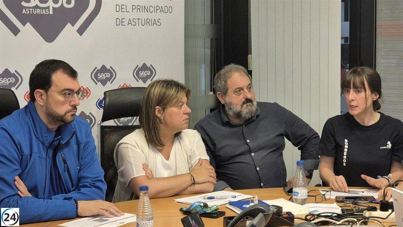 Incendios en Asturias: Barbón advierte sobre la persistente complejidad de la crisis.
