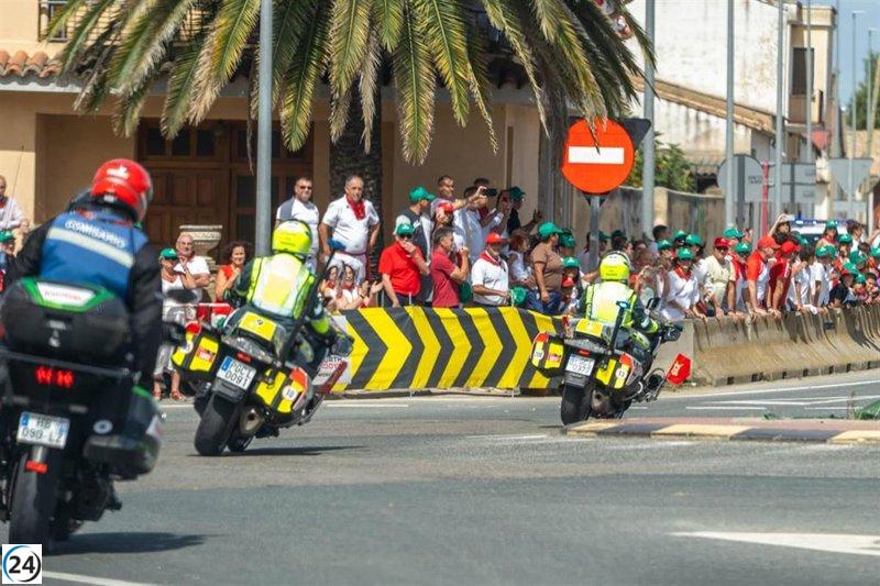 Detenidos 12 individuos por bloquear el paso de La Vuelta Ciclista en Asturias.