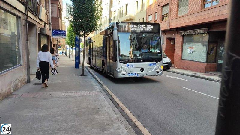 El Ayuntamiento reporta calma en el inicio de la huelga de TUA en Oviedo.
