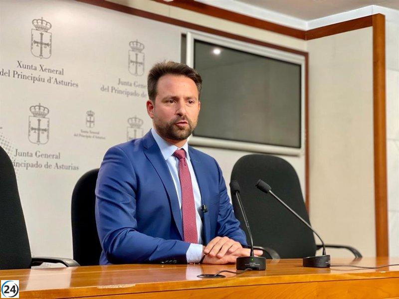 Queipo (PP) critica a Barbón por su falta de propuestas y califica su discurso como el más débil de su mandato.