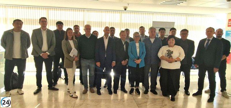 Delegación de Asia Central en el Principado para examinar políticas de adicción.