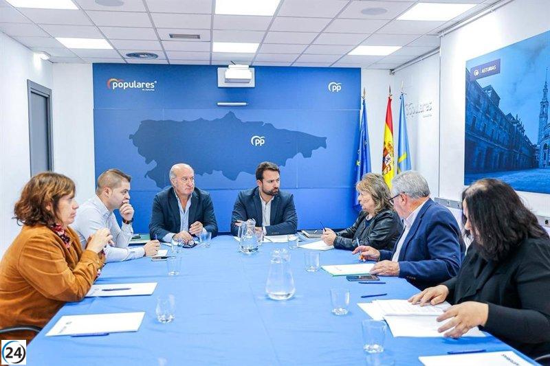 Queipo (PP) defenderá en Bruselas los intereses del sector primario de Asturias.
