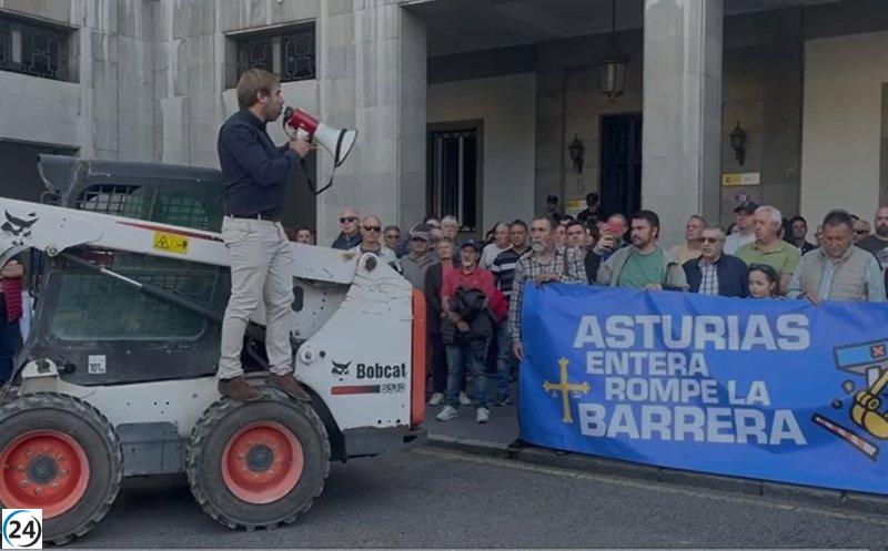 Nueva protesta demanda eliminación del peaje en Huerna.
