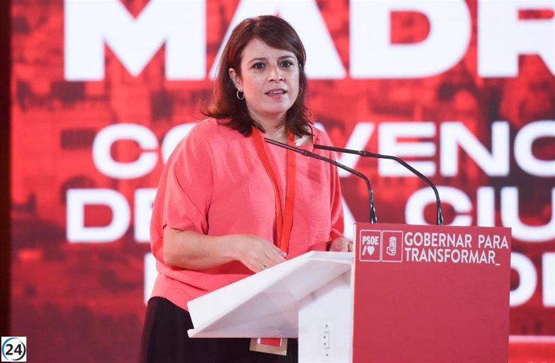 El PP solicita a Adriana Lastra una aclaración inmediata sobre su implicación en el escándalo de sobres en Ferraz.