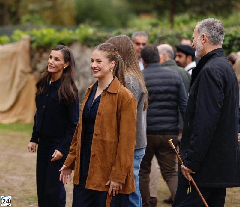 La Princesa de Asturias rinde homenaje a Valdesoto, destacado como Pueblo Ejemplar 2025.