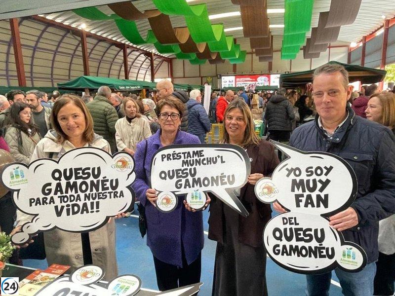 Récord en producción de queso Gamonéu: 1.528 reses registradas.