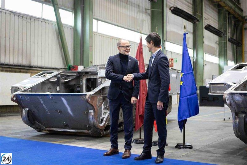 Letonia considera expandir la cooperación con Santa Bárbara Sistemas tras asegurarse 80 vehículos blindados Hunter.