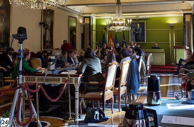 El Ayuntamiento de Oviedo da luz verde al presupuesto municipal de 294 millones para 2026.