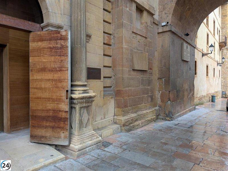 Costillas (PP) denuncia el alarmante deterioro del Museo Arqueológico de Asturias.