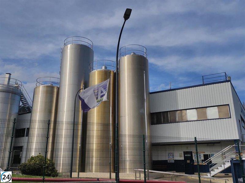 La industria asturiana cae un 3,8% en octubre, mientras que el país registra un aumento del 1,6%.