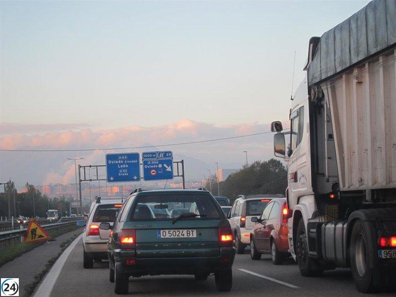 DGT anticipa 659,000 viajes en carretera en Asturias esta Navidad.