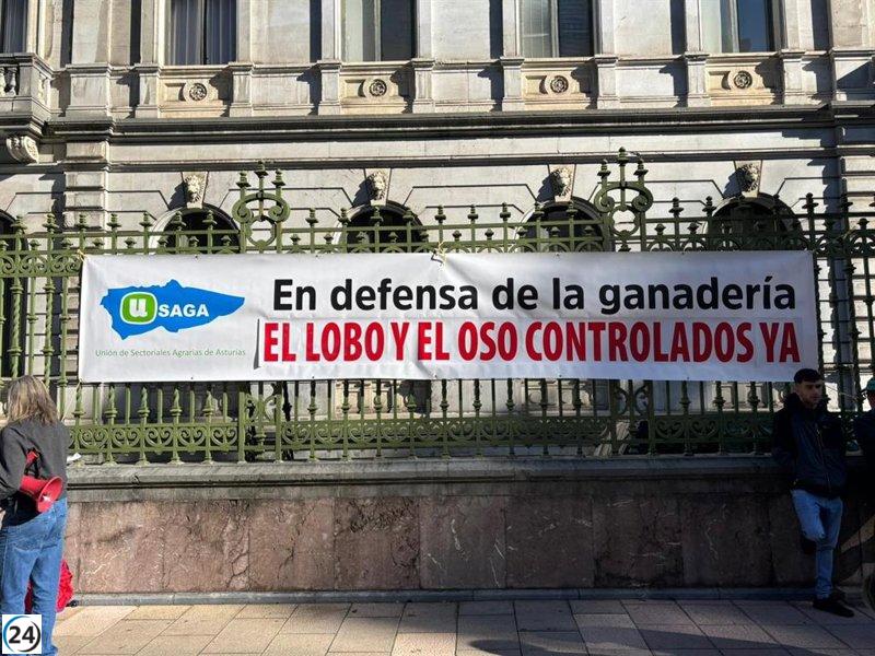 Usaga advierte que 2025 será un reto para la ganadería en Asturias debido a la fauna salvaje y la sanidad animal.