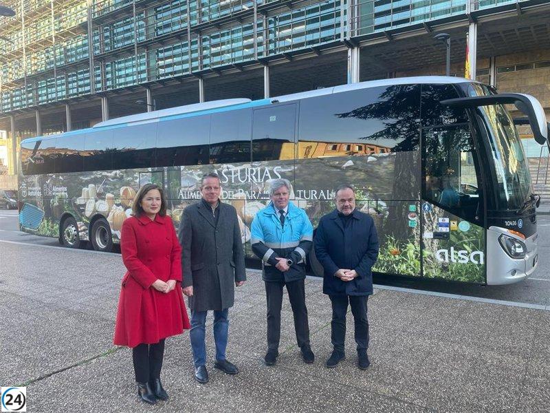 Asturias impulsa la visibilidad de sus Alimentos del Paraíso Natural con una nueva campaña en medios de transporte y estaciones a nivel nacional.