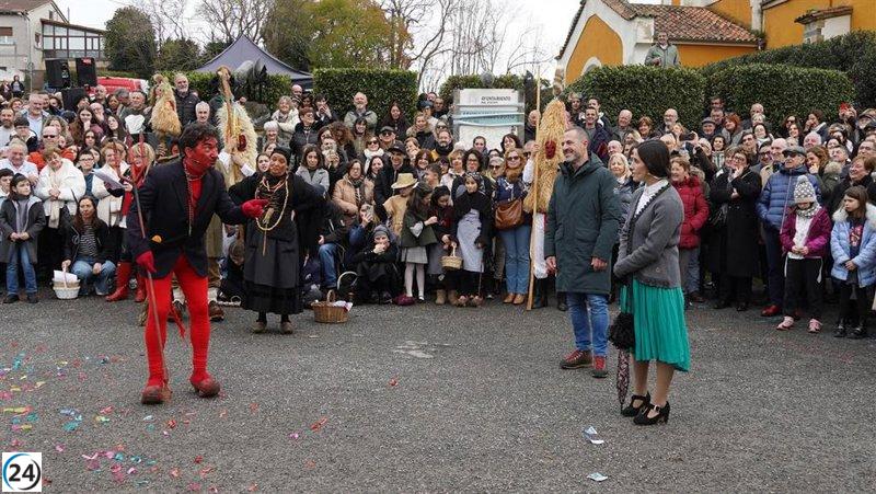 Valdesoto celebra 22 años de la tradición del Domingo de Sidros y Comedies.