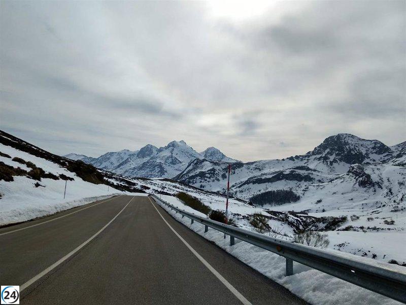 Asturias: Puertos de montaña accesibles, pero siguen los cierre en diversas carreteras.