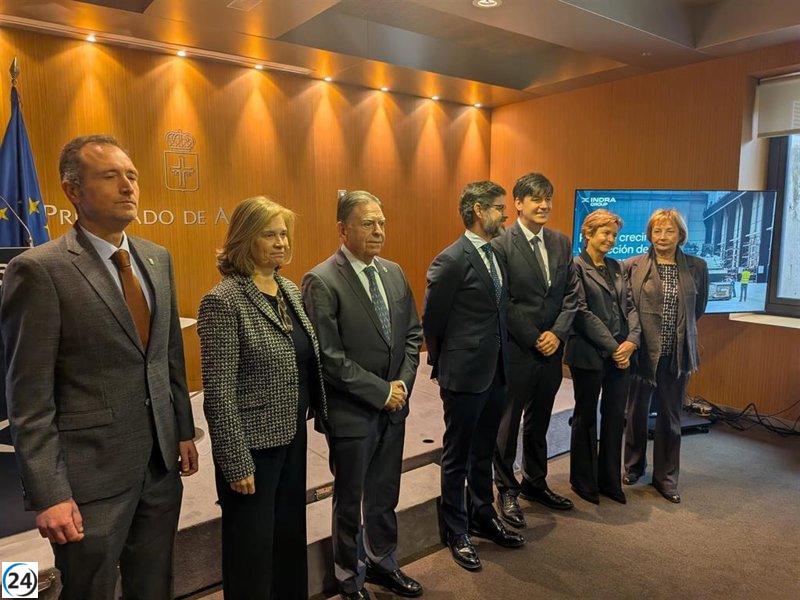 Indra Group planea contar con 850 empleados en Asturias para 2027.