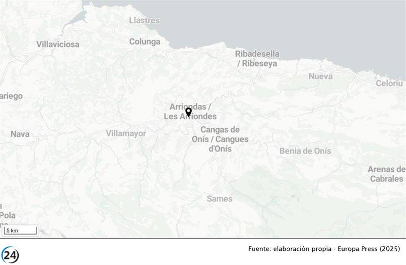 Hombre pierde la vida en incendio de casa en Arriondas.