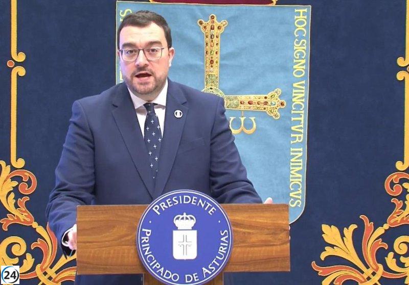 Barbón (PSOE) critica la falta de apoyo a Queipo (PP) como candidato conservador.