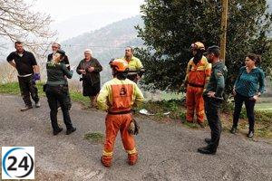 Asturias sufre 23 incendios forestales en 16 concejos.