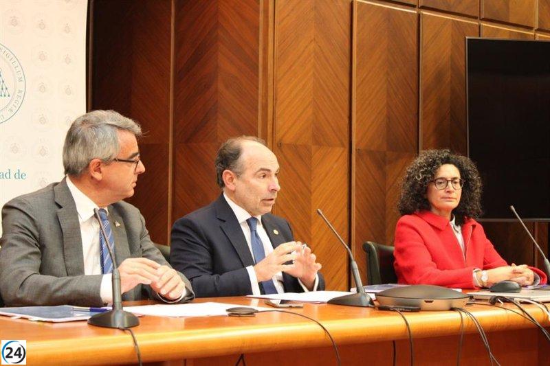Estudiantes de la Universidad de Oviedo están satisfechos con su institución alcanzando una puntuación de ocho.