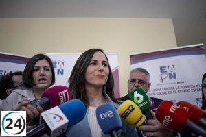 Belarra de Podemos respalda a Tomé y le insta a hacer campaña.