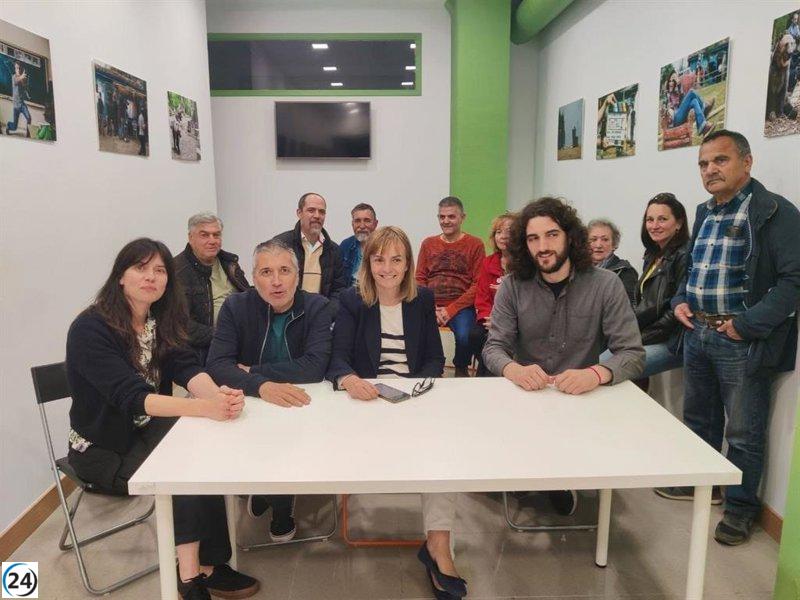 Tomé sigue en la sede de Podemos en Gijón demandando respeto a la lista autonómica.