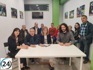 Tomé sigue en la sede de Podemos en Gijón demandando respeto a la lista autonómica.