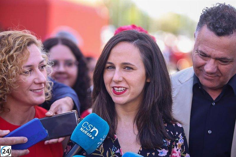 Belarra insta a centrarse en la campaña para lograr buenos resultados en Asturias.