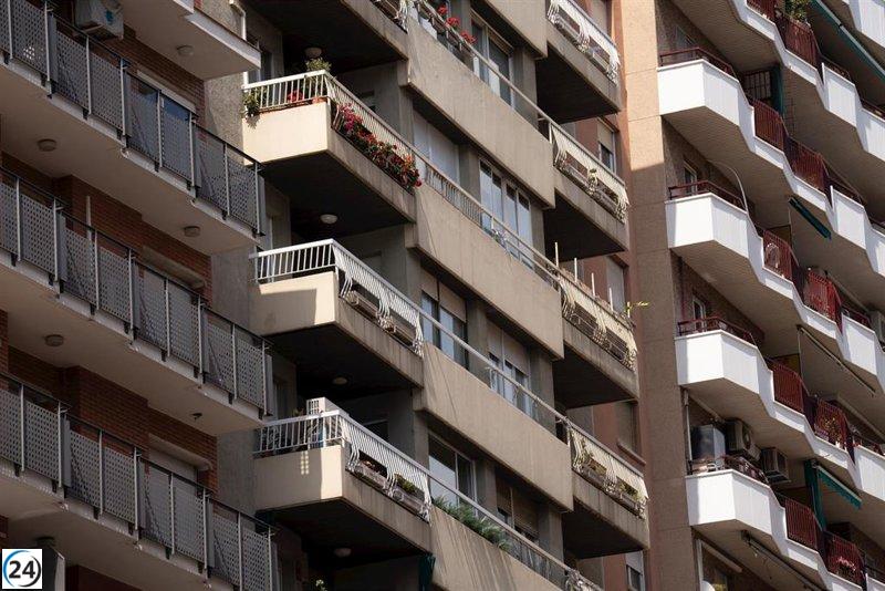 Las hipotecas sobre viviendas en Asturias aumentan un 15,4% con 661 operaciones.