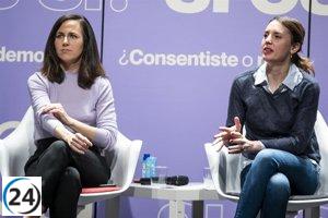 Belarra apoya junto a Montero en la campaña y minimiza el conflicto en Asturias como 