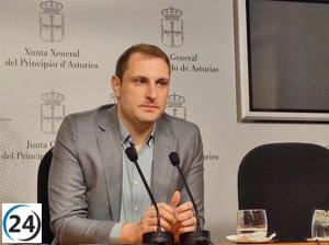 Acusación de Pumares a Canga por usar Asturias como trampolín político en Bruselas.