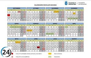 Educación aprueba calendario escolar con descansos en todos los trimestres del curso 2023-2024.