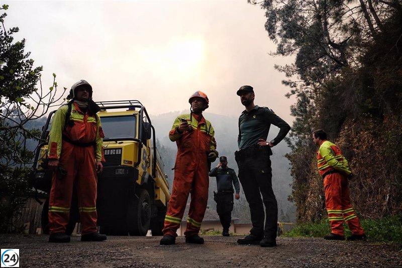 Más del 65% de las salidas del SEPA en marzo fueron para combatir incendios forestales.