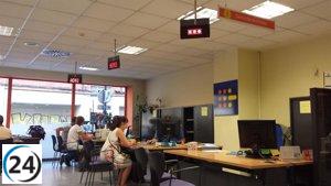 La tasa de desempleo disminuye en Asturias en abril, con un total de 60.349 personas sin trabajo.