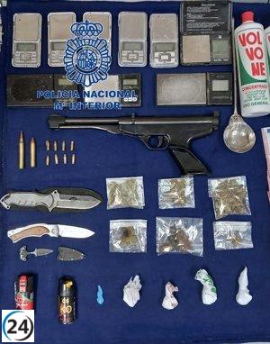 Desmantelan 'narcopiso' en Avilés: la Policía Nacional actúa.