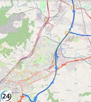El Gobierno anuncia más interrupciones en la A-66 debido a la ampliación del carril.