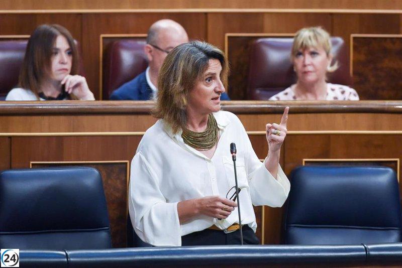 La ministra Ribera aboga por la convivencia entre la pesca y la energía eólica en el mar.