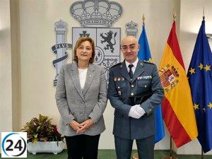 El coronel Luis Germán Avilés recibe permiso excepcional para dejar Asturias y trabajar en la Comandancia de Zaragoza.