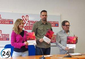 CCOO presenta 78 propuestas y aboga por un gobierno de izquierda estable.