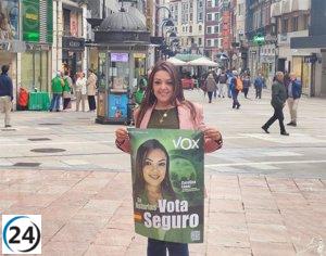 Vox se presenta como el voto seguro para crear nuevas oportunidades en Asturias.