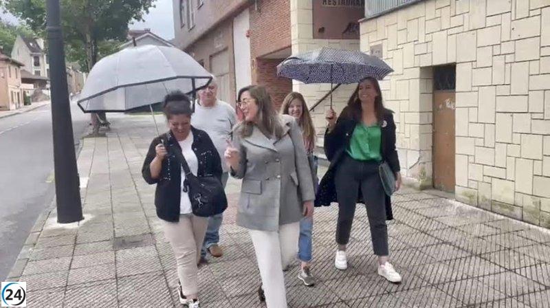 Vox presenta medidas para solucionar el abandono de Olloniego.