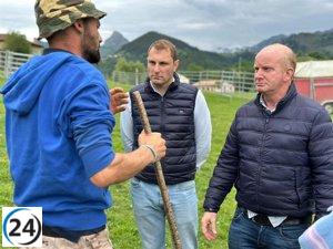 Pumares de Foro se compromete a obligar al gobierno a retirar la protección del lobo en Lespre.