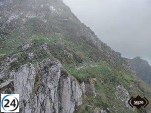 El SEPA salva a dos excursionistas en Ponga y Cabrales.