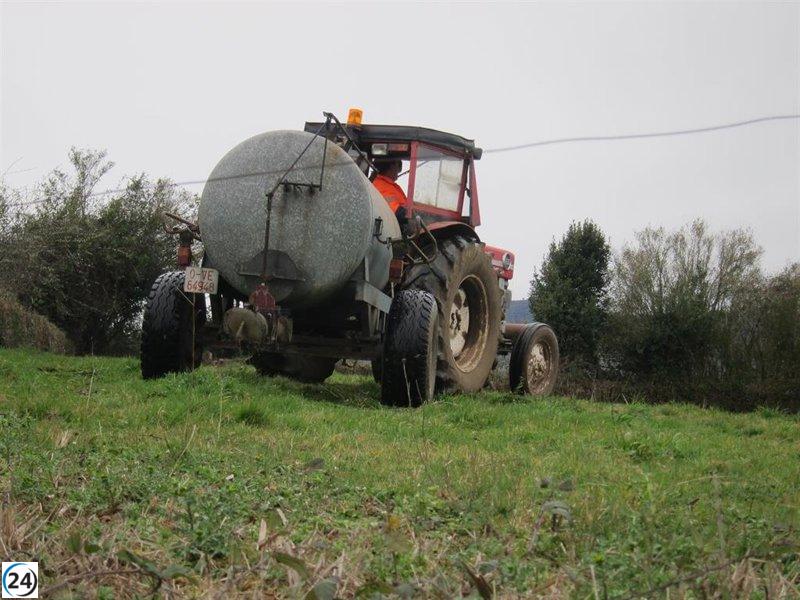 Ganaderos y agricultores asturianos recibirán ayudas directas contra la sequía.