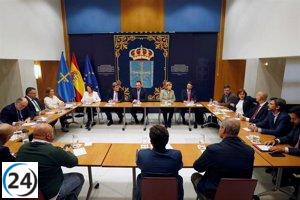 Barbón defiende las pensiones ante posible amenaza política.
