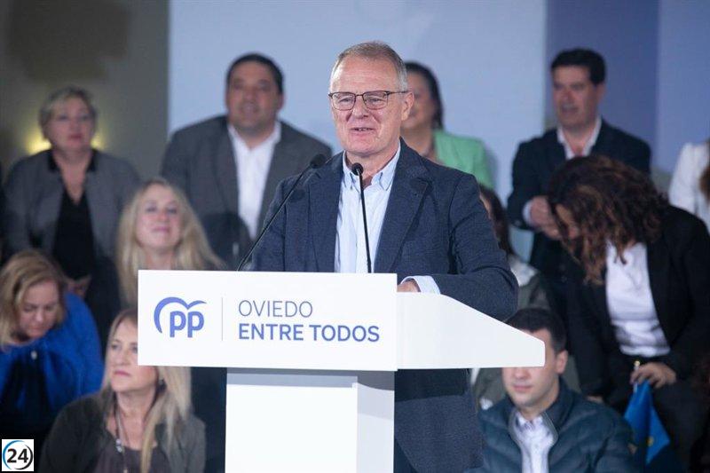 PP asturiano se presenta como un partido fuerte, en forma, con iniciativa y cohesionado, según Canga.
