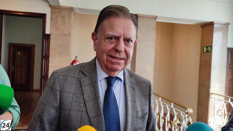 Canteli acusa a Cuesta de mentir sobre parar obras del Palacio de los Deportes.