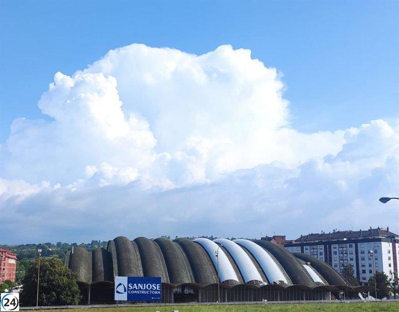 Autorizan obras en Palacio de Deportes de Oviedo.
