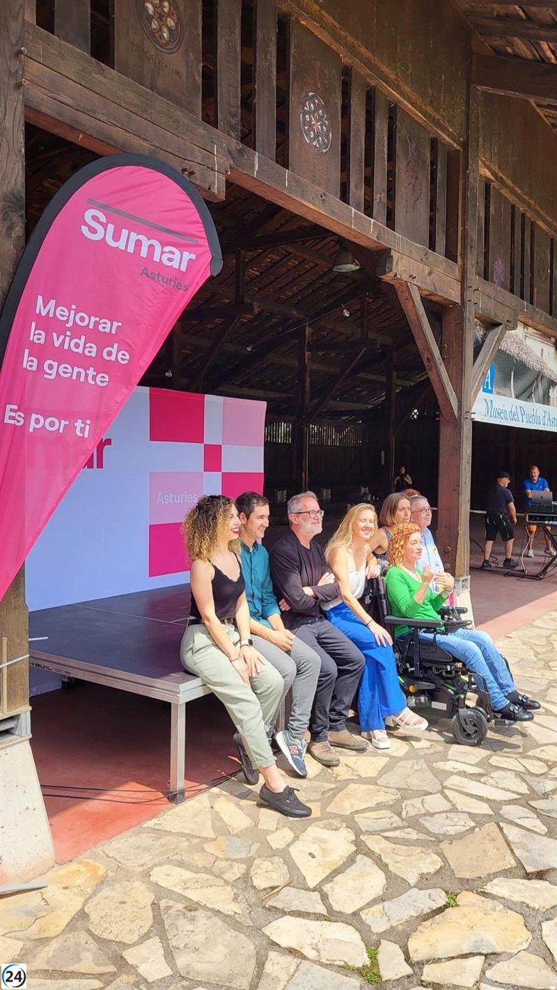 Cofiño de Sumar insiste en la puesta en marcha de los presupuestos estatales en Asturias